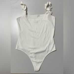 Aritzia Sunday Best off white bodysuit